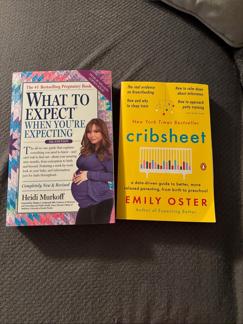 Pregnancy and Newborn books